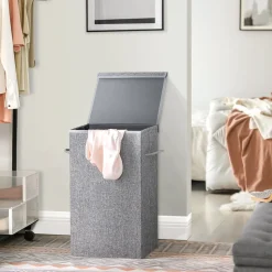 Best SONGMICS Meuble de salle de bain avec 3 compartiments ouverts blanc nuage