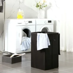 Best SONGMICS Meuble de salle de bain avec 3 compartiments ouverts blanc nuage