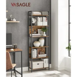 Fashion SONGMICS Meuble de salle de bain Gris