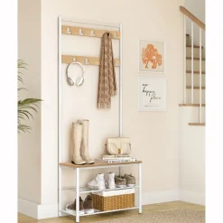 Discount SONGMICS Meuble d'entrée boisé