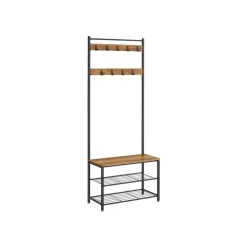 Discount SONGMICS Meuble d'entrée boisé