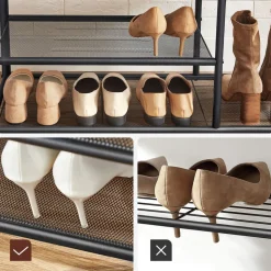 New SONGMICS Meuble d'entrée industriel