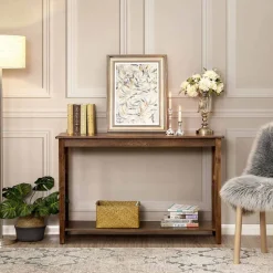 Outlet SONGMICS Meuble d'entrée industriel Blanc