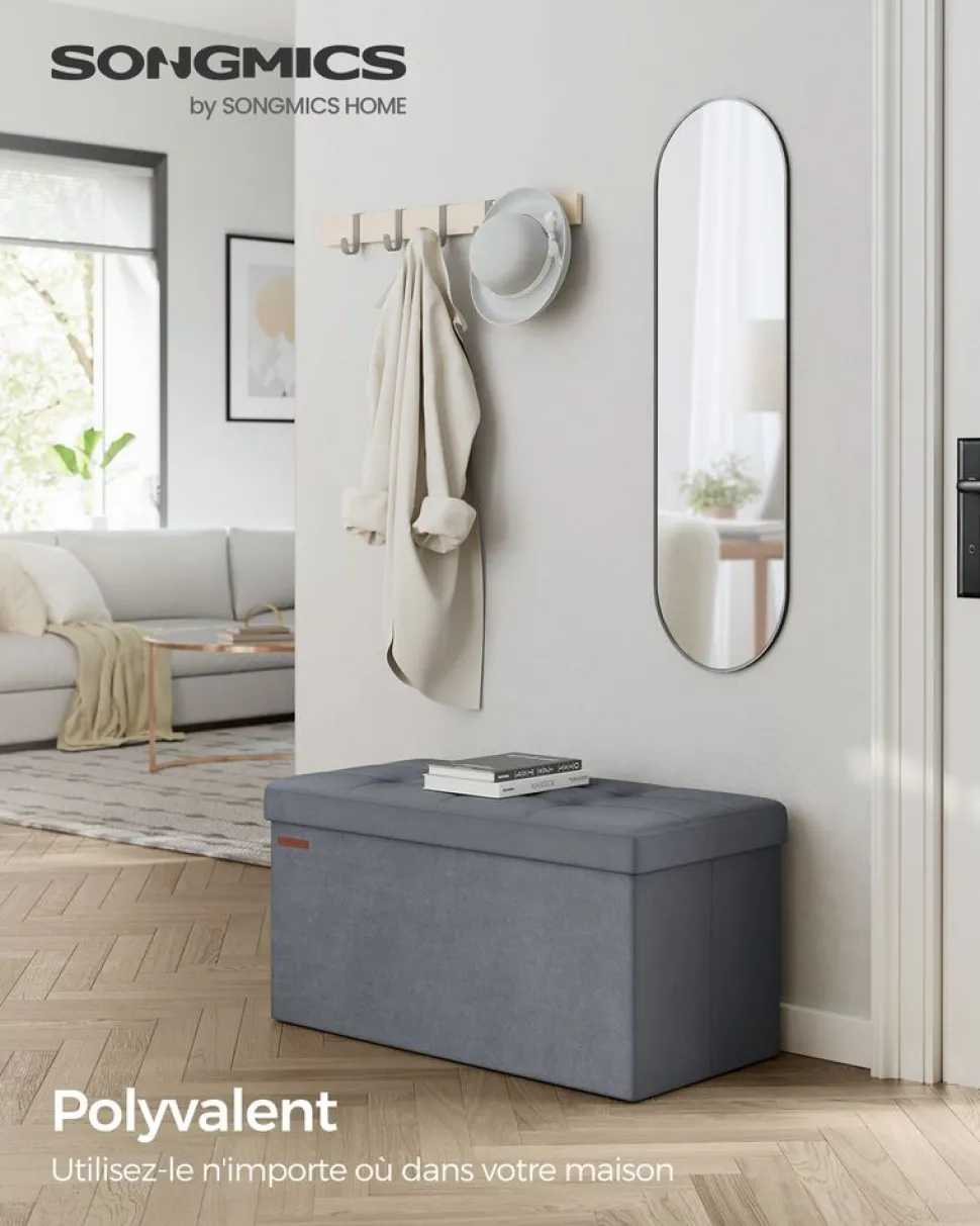 Flash Sale SONGMICS Meuble d'entrée miroir rustique