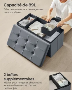 Flash Sale SONGMICS Meuble d'entrée miroir rustique