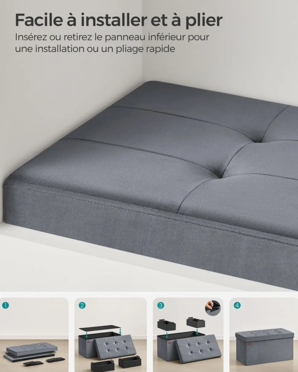 Flash Sale SONGMICS Meuble d'entrée miroir rustique