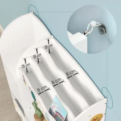 Online SONGMICS Meuble lavabo claire-voie Blanc