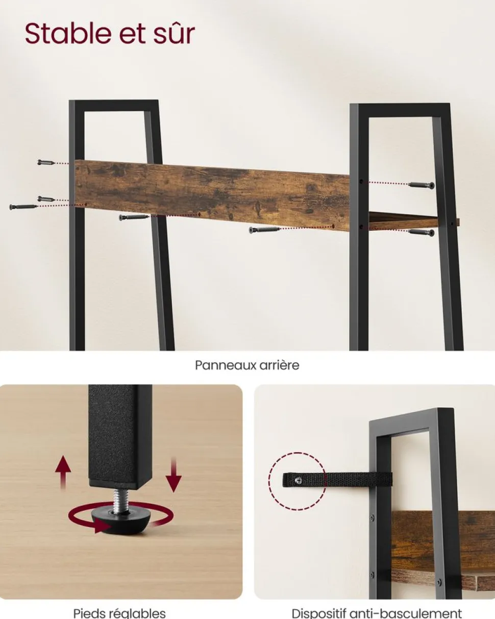 Best SONGMICS Meuble lavabo effet marbre Blanc