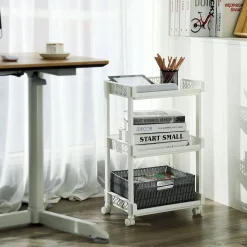 Hot SONGMICS Meuble modulable 30 cases Blanc