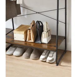 Store SONGMICS Meuble modulable 6 casiers Blanc