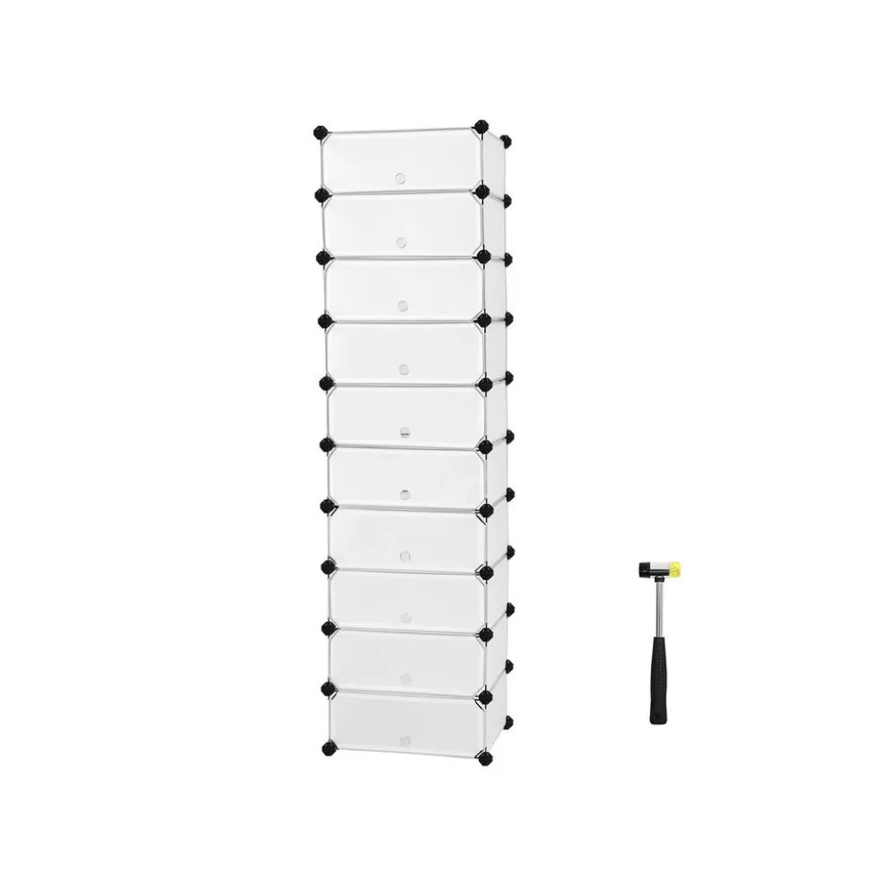 Best Sale SONGMICS Meuble modulable 10 casiers