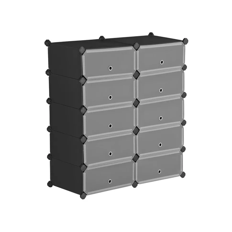 Best Sale SONGMICS Meuble modulable 10 casiers