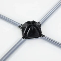 Online SONGMICS Meuble modulable 10 casiers Blanc semi-transparent