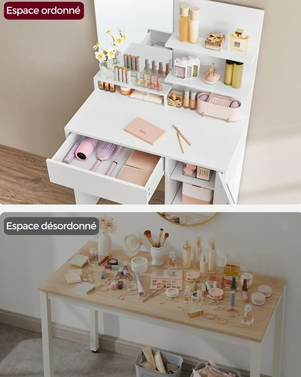 Outlet SONGMICS Meuble modulable 6 cubes