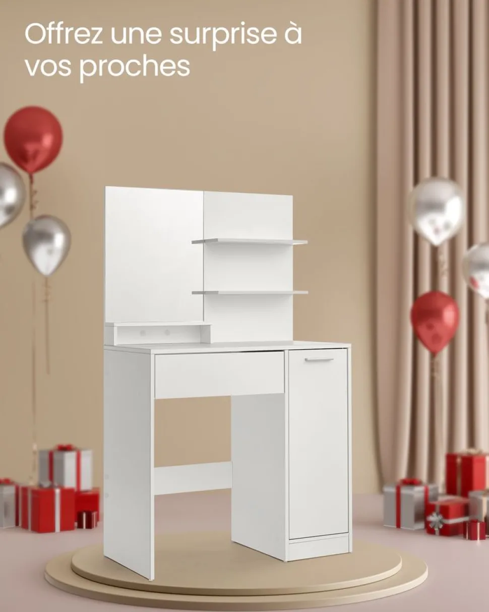 Outlet SONGMICS Meuble modulable 6 cubes