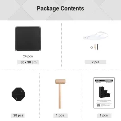 Discount SONGMICS Meuble modulable 6 cubes