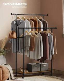 Clearance SONGMICS Meuble rangement blanc moderne