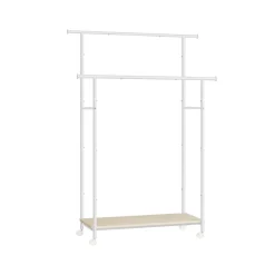 Clearance SONGMICS Meuble rangement blanc moderne