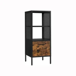 Cheap SONGMICS Meuble rangement bureau Noir