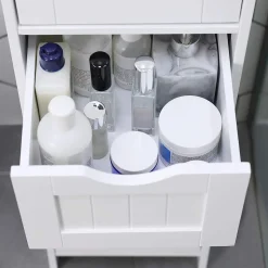 Clearance SONGMICS Meuble salle de bain Blanc