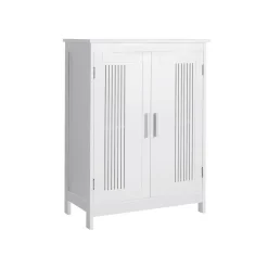 Hot SONGMICS Meuble salle de bain effet marbre Blanc