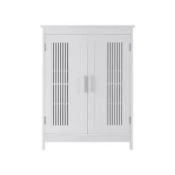 Hot SONGMICS Meuble salle de bain effet marbre Blanc