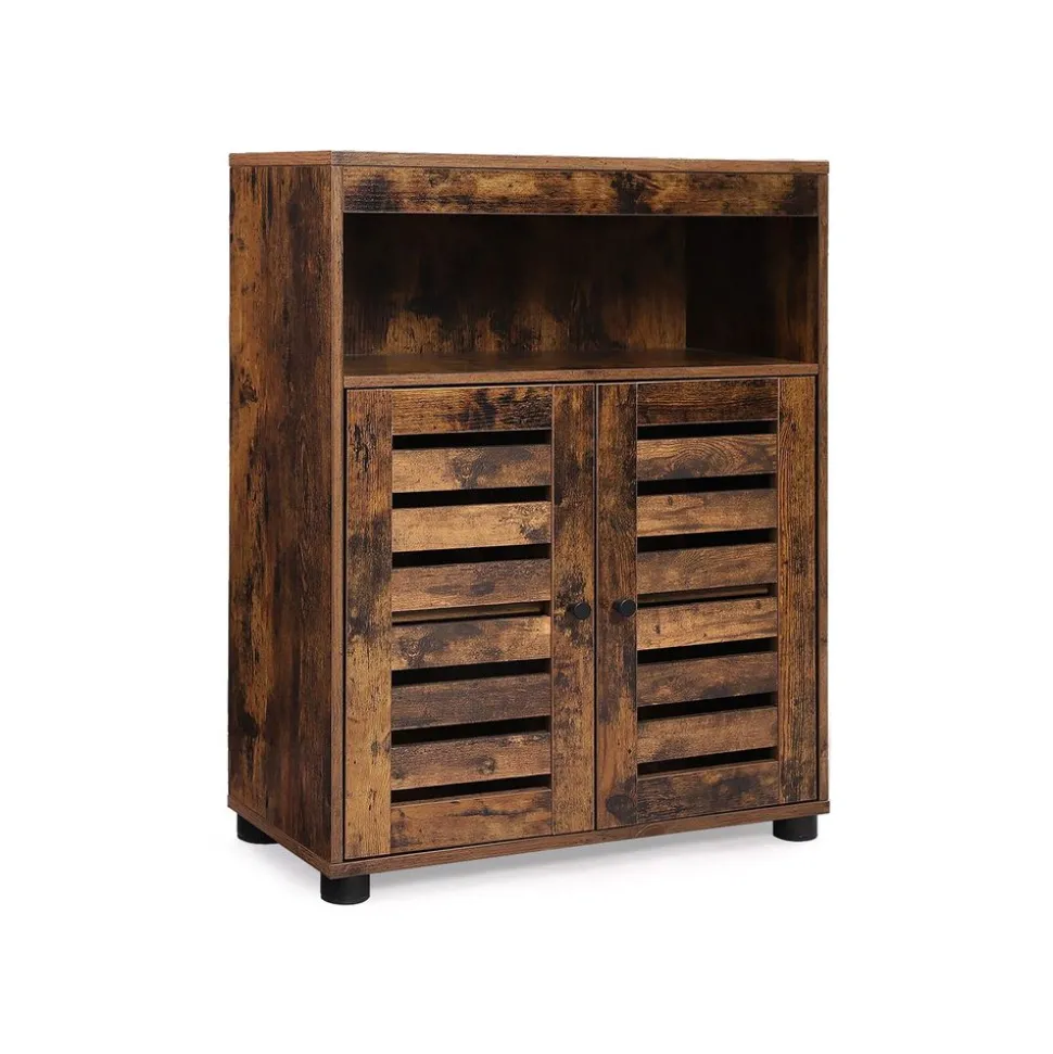 New SONGMICS Meuble salle de bain haut Blanc