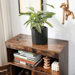 New SONGMICS Meuble salle de bain haut Blanc