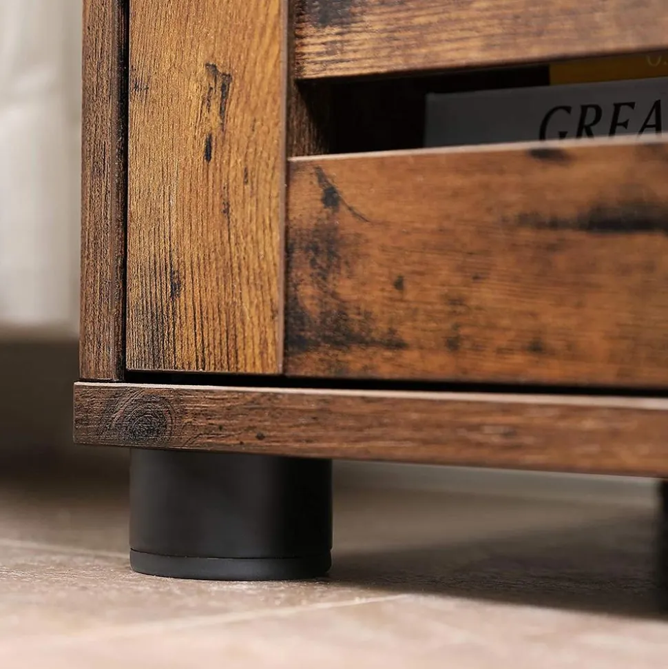 New SONGMICS Meuble salle de bain haut Blanc