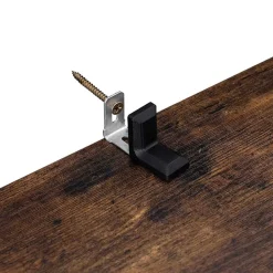 New SONGMICS Meuble salle de bain haut Blanc