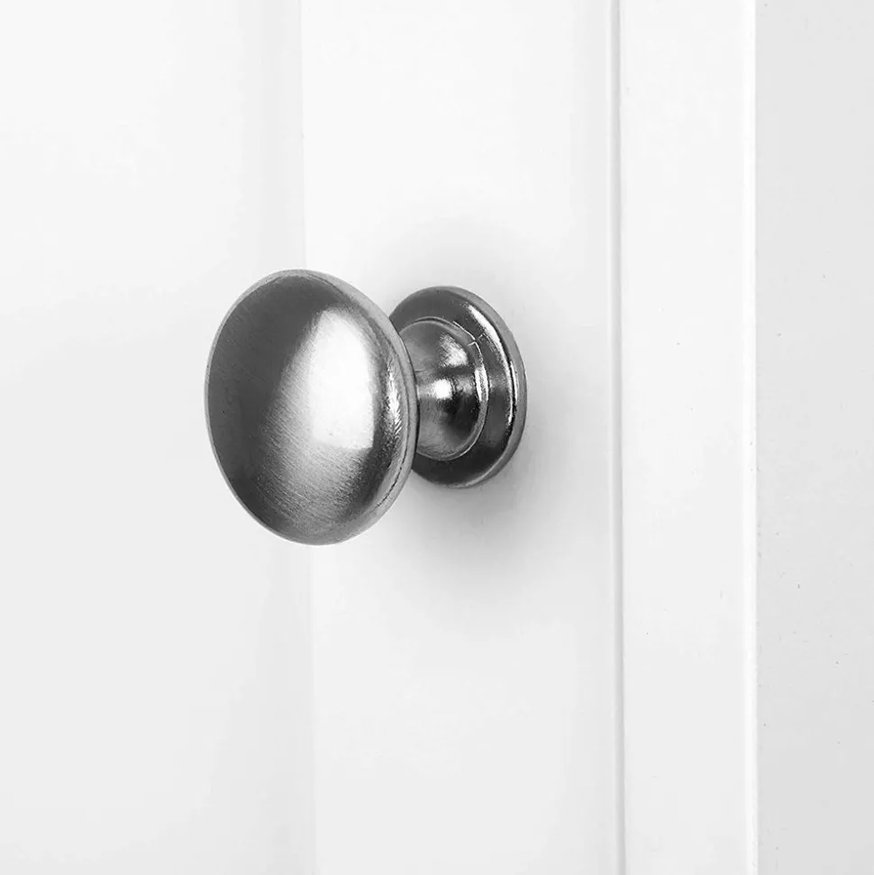 Fashion SONGMICS Meuble salle de bain sur pieds Blanc