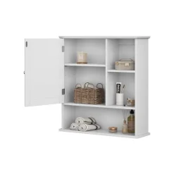 Clearance SONGMICS Meuble salle de bain tiroir Blanc