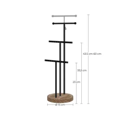 Clearance SONGMICS Meuble sous lavabo 2 tiroirs avec rangement ouvert Blanc Nuage