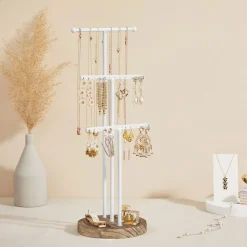 Clearance SONGMICS Meuble sous lavabo 2 tiroirs avec rangement ouvert Blanc Nuage