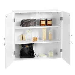 Sale SONGMICS Meuble sous lavabo Blanc