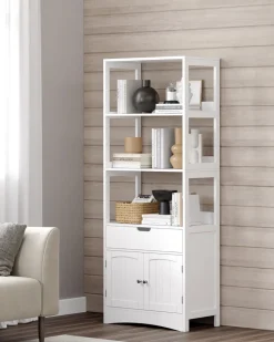 New SONGMICS Meuble sous lavabo blanc