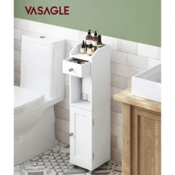 Best Sale SONGMICS Meuble sous lavabo industriel Brun Vintage Noir