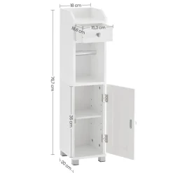 Best Sale SONGMICS Meuble sous lavabo industriel Brun Vintage Noir