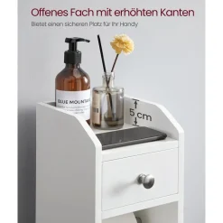 Best Sale SONGMICS Meuble sous lavabo industriel Brun Vintage Noir