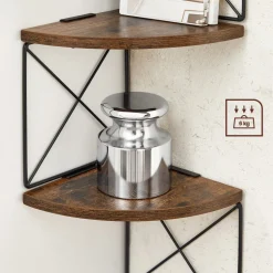 Cheap SONGMICS Meuble sous lavabo rustique Marron Rustique