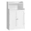 Store SONGMICS Meuble toilette 20 x 60 x 80 cm blanc nuage