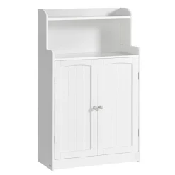 Store SONGMICS Meuble toilette 20 x 60 x 80 cm blanc nuage