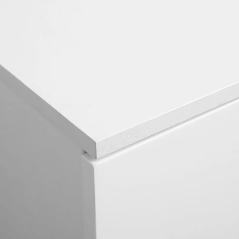 Store SONGMICS Meuble TV 120 cm pour télévisions jusqu'à 55 pouces blanc