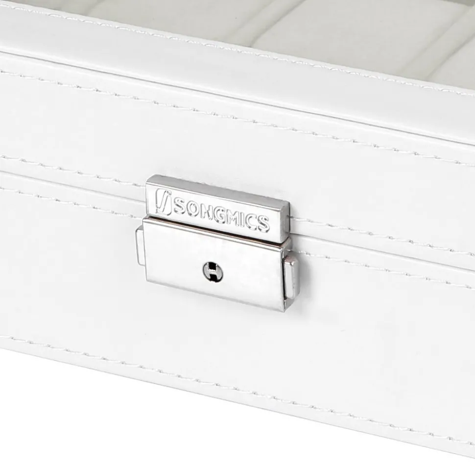 Cheap SONGMICS Meuble TV avec ètagères style industriel Marron Rustique + Noir