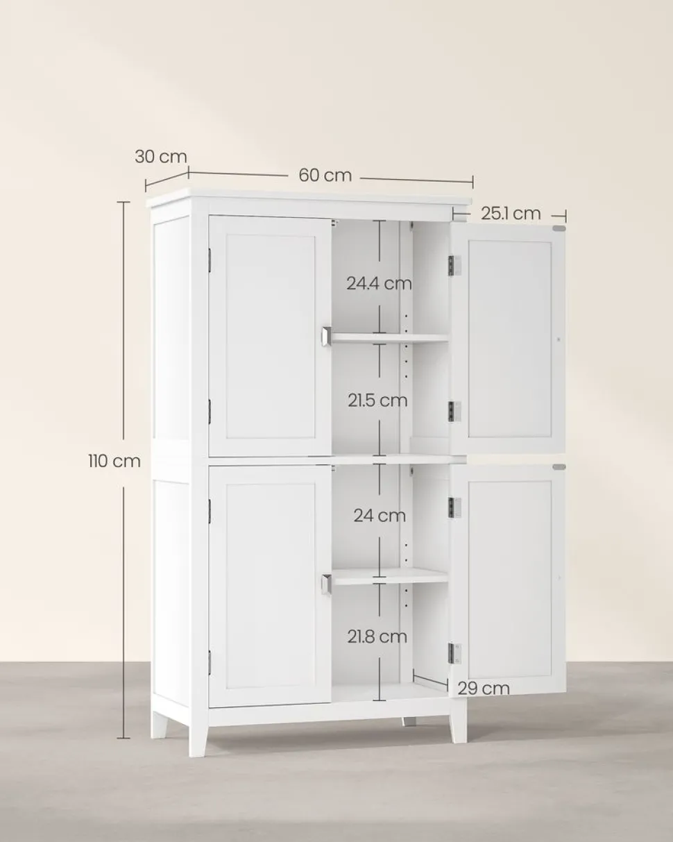 Fashion SONGMICS Meuble TV façon grange