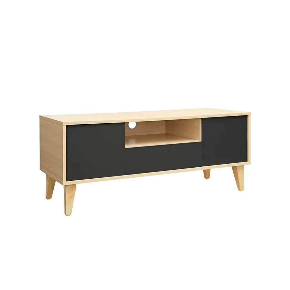 Best SONGMICS Meuble TV foncé Gris