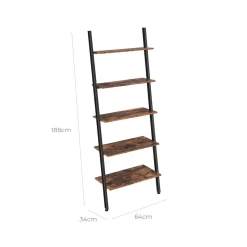 Best Sale SONGMICS Meuble TV industriel Noir