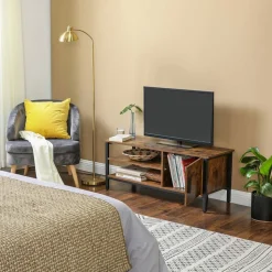 Fashion SONGMICS Meuble TV industriel