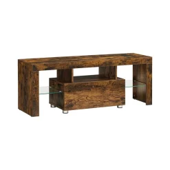 Sale SONGMICS Meuble TV Marron Rustique