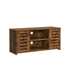 Fashion SONGMICS Meuble TV Marron Rustique